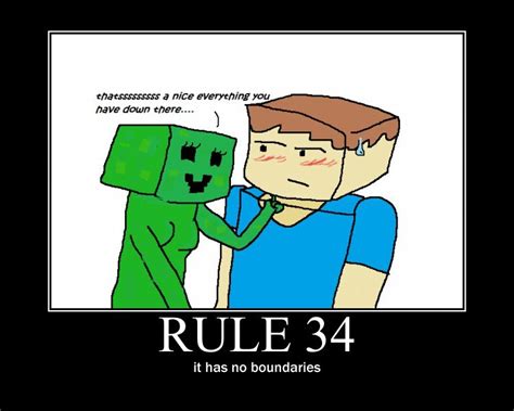 rule 34 minecraft|Minecraft Category .